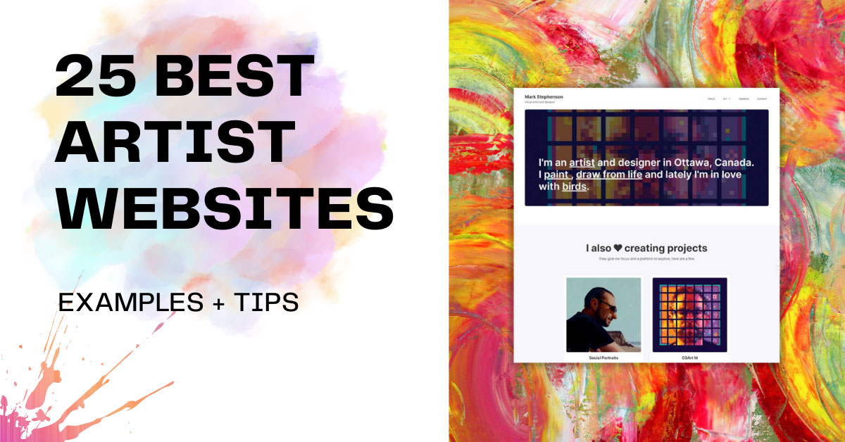 25 Best Artist Websites