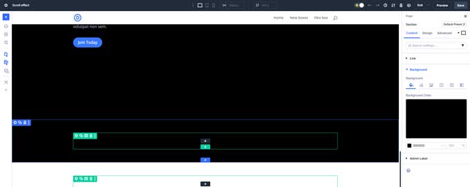 Add a section as a work around for a bottom offset