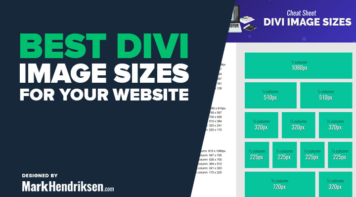 Best Divi image sizes for your website