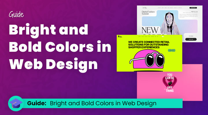 Bright-and-bold-colors-in-web-design Bright and bold colors in web design