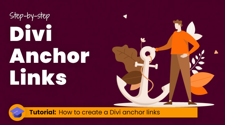 Divi anchor links