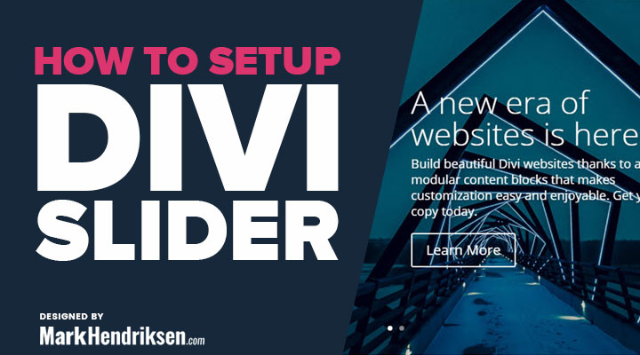 Divi slider