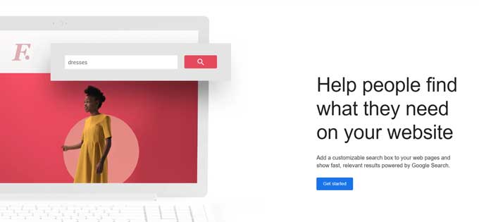 Person using a laptop to enhance default WordPress search functionality