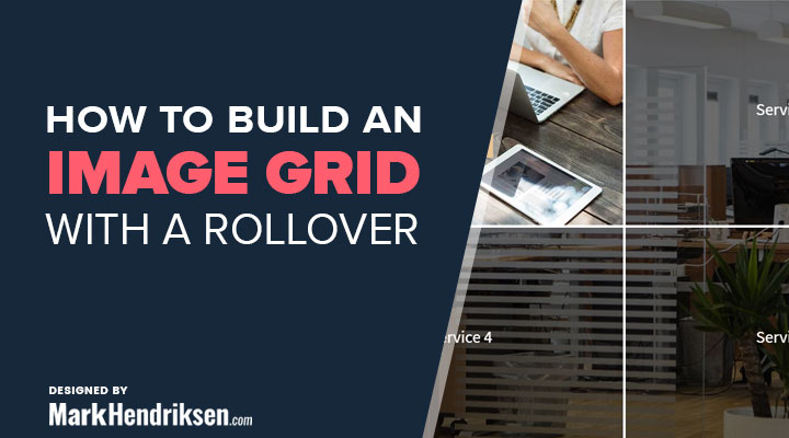 How to build an image grid with a rollover