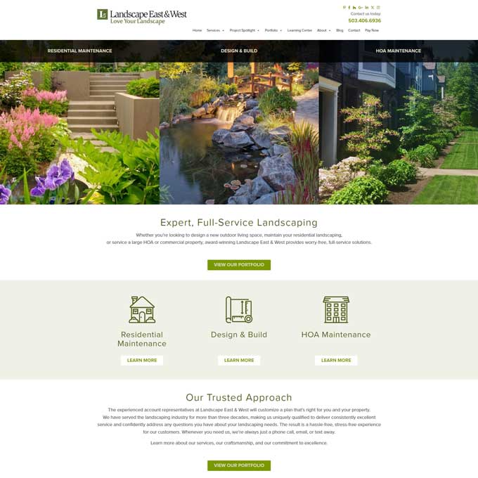 Landscape East & West