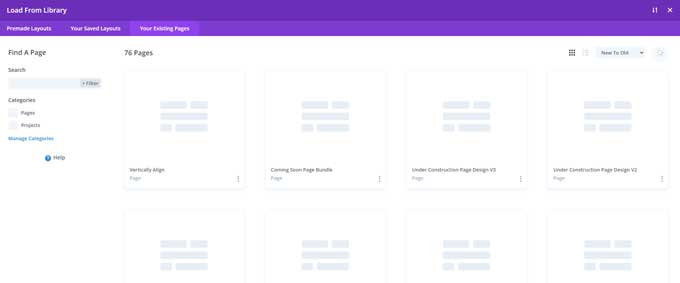 Library with all your pages