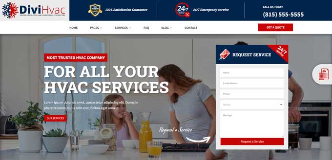 An image showcasing the importance of plumbing website design with a visually appealing layout and easy-to-use navigation.