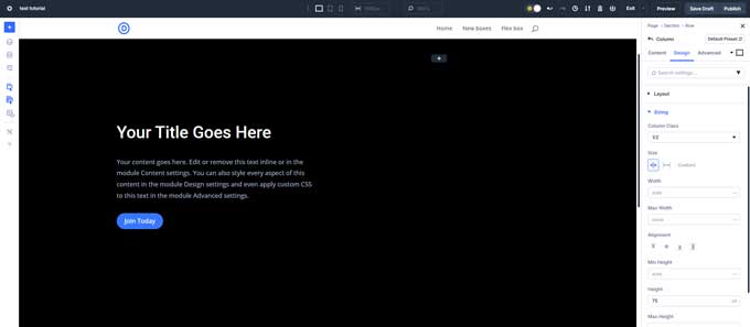 Set row and column to flex