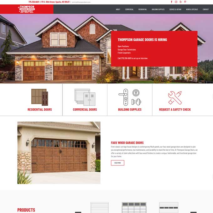 Thompson garagedoors