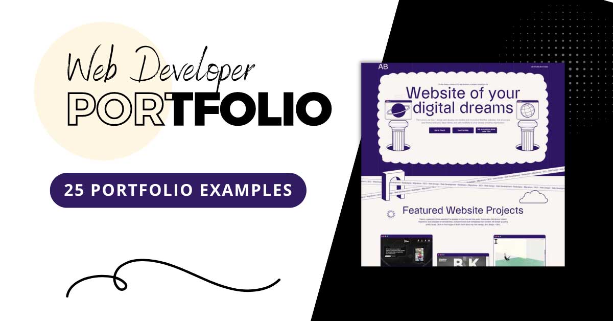Web Developer Portfolio Websites